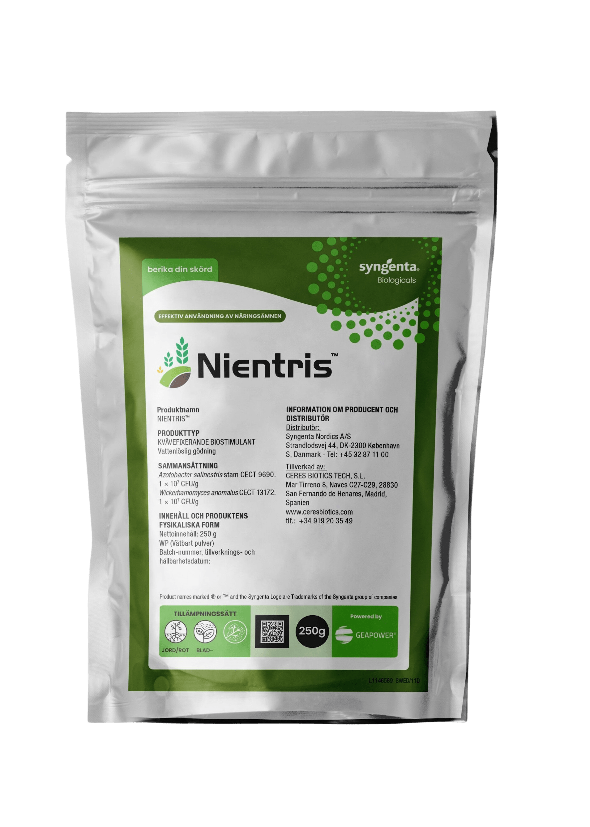 Nientris biostimulant packshot