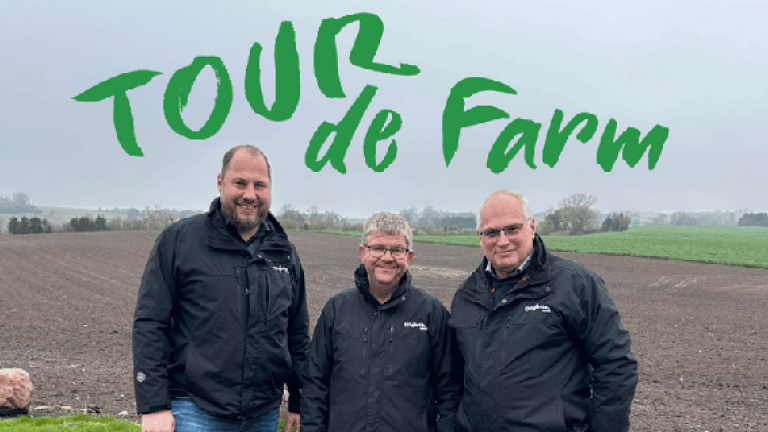 Tour de Farm över Sundet