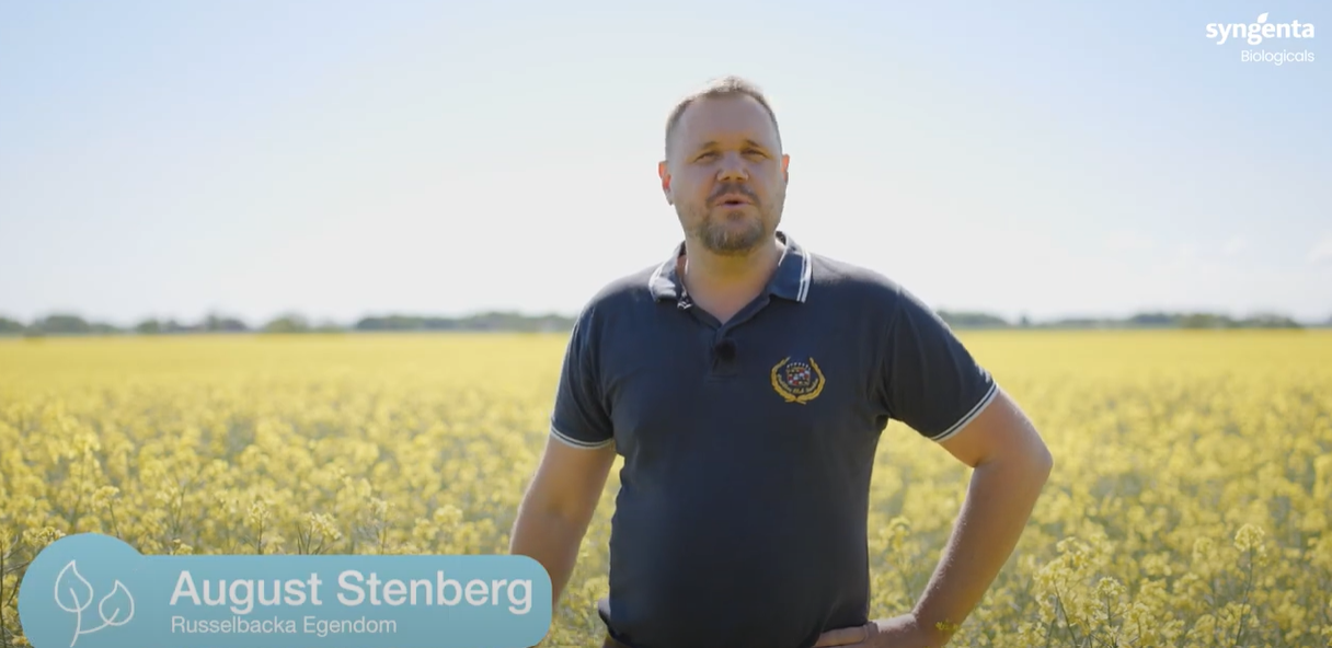August Stenberg, Russelbacka Egendom, Järpås, Västergötland